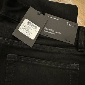 Black Club Monaco Super Slim Denim 32/30